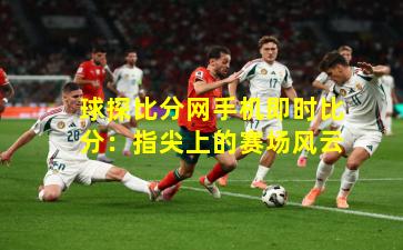 球探比分网手机即时比分:指尖上的赛场风云